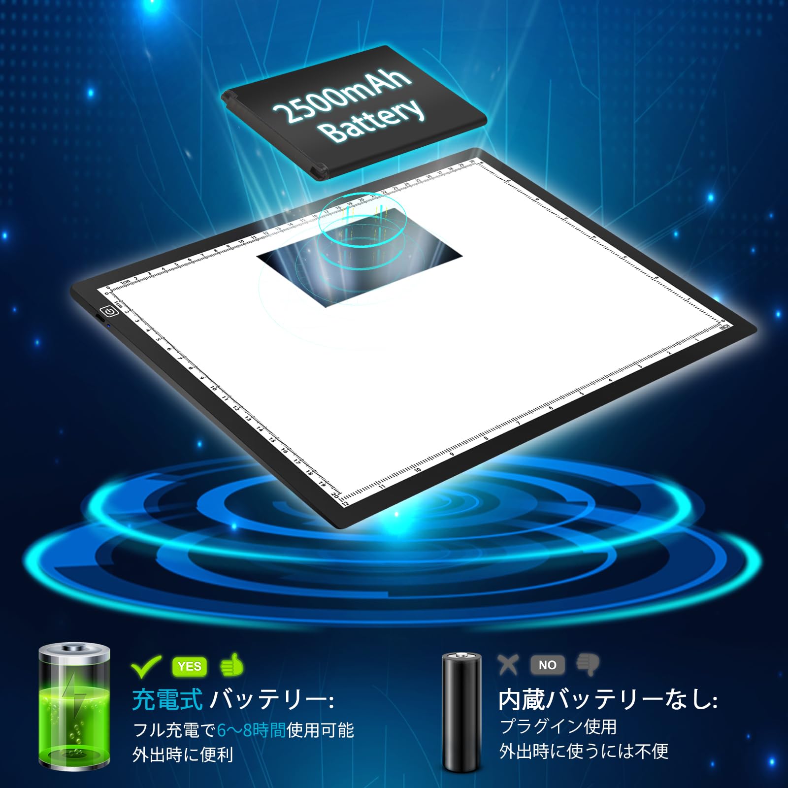 トレース台 Amazon.co.jp: OOWOLF トレース台 A4 充電式 LED高輝度ライトボックス